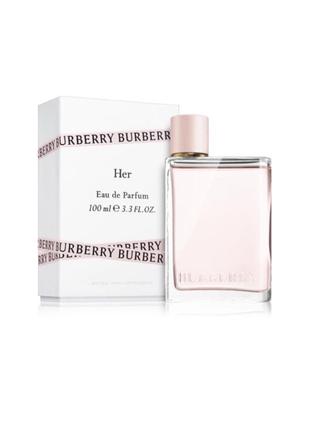 Burberry her eau de parfum 100ml парфумована вода оригінал нова