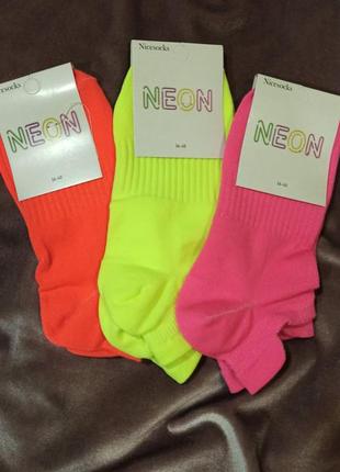 Шкарпетки жіночі кольорові яскраві
