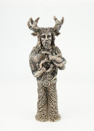 Статуетка рогатий бог вікка статуетка оберіг викканский бог ке...