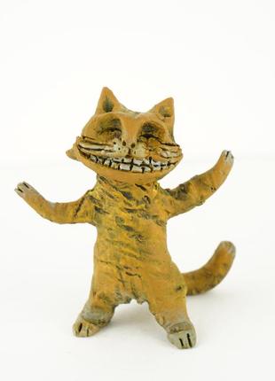Фигурка кота веселого cat figurine коллекция коты
