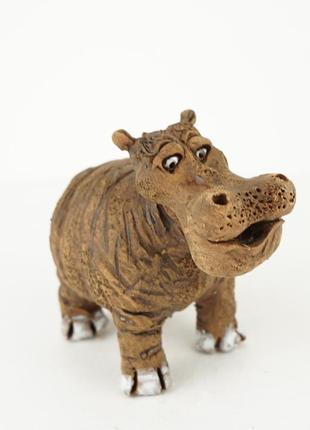Статуетка бегемота декор бегемот hippopotamus figurine