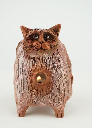 Аромалампа кіт керамічна