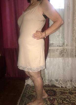 🍒будуарное платье, ночная рубашка, комбинация 56/58