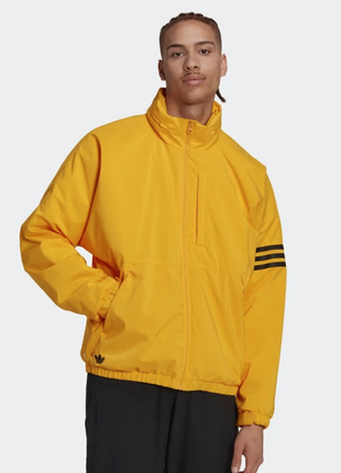 Чоловіча куртка вітрівка adidas padded stripes puffer jacket -...