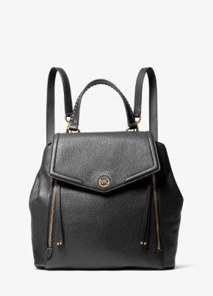 Рюкзак MICHAEL KORS Freya Medium Pebbled Leather Backpack 30T2...