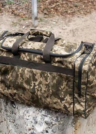 Мужская большая дорожная сумка camouflage tm для перевоза веще...