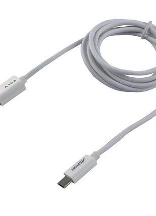 USB кабель Aspor A103 Micro Econom пак 2.1A/1.2м- білий 910196