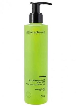 Очищуючий гель academie purifying cleansing gel, 200мл