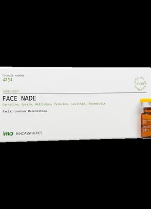 Сыворотка липолитик для лица innoaesthetics face nade, 2,5 мл