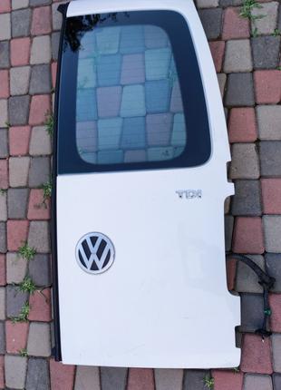 Двері задні праві під скло Volkswagen Caddy 2K0827092C