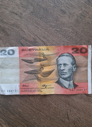 AUSTRALIA  twenti dollars