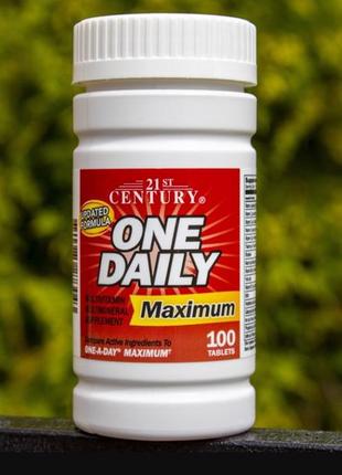 Мультивітаміни Максимум користі Вітаміни One Daily Maximum США
