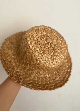 Чоловічий солом'яний капелюх (бриль)