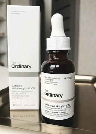 Сыворотка для кожи вокруг глаз the ordinary caffeine solution ...