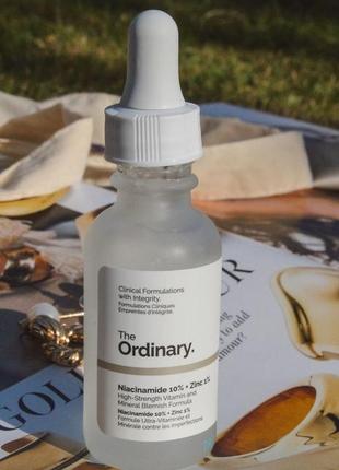 Сироватка для обличчя the ordinary niacinamide 10% + zinc 1%