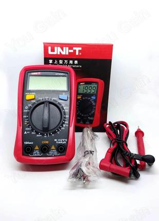 Мультиметр UNI-T UT33C+. Измерение температуры, "прозвонка", п...