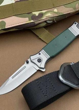 Нож складной Browning g10 Green Тактический складной нож