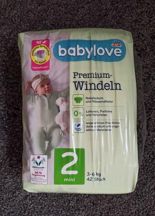 Підгузники Babylove Windeln Premium Mini "2"