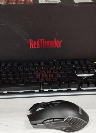 Б/У беспроводная игровая клавиатура и мышь