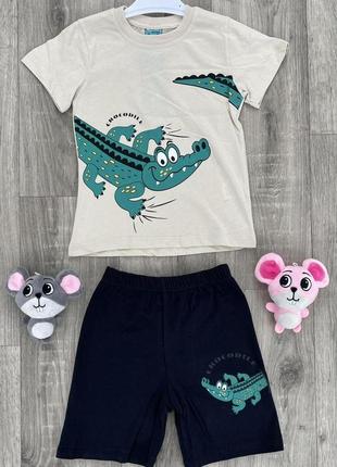 Комплект для хлопчика (футболка + шорти) cit cit крокодил 110 ...