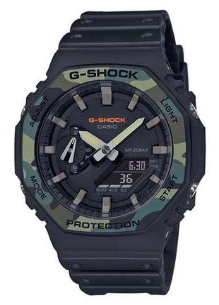 Часы мужские противоударные Casio G-Shock GA-2100SU-1AER с пол...
