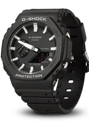 Полимерные мужские наручные часы Casio G-Shock GA-2100-1AER с ...