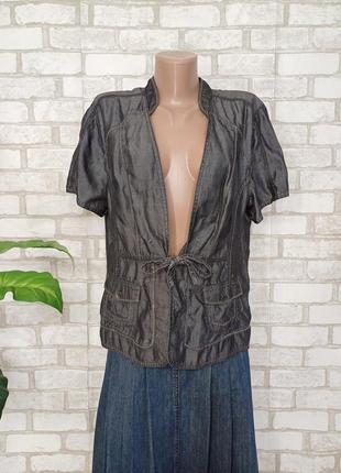 Фирменная bonita блуза со 100 % лиоцела в серо-серебристом цве...