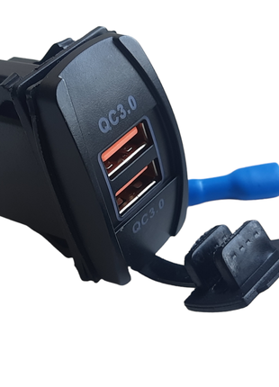 Розетка Quick Charge - Автомобильная USB QC 3.0 Быстрая Зарядка