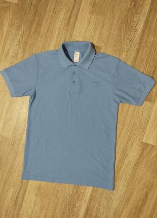 Мужское поло / dimensions / синяя футболка / мужская одежда /