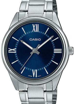 Часы с кварцевым механизмом Casio MTP-V005D-2B5 на браслете