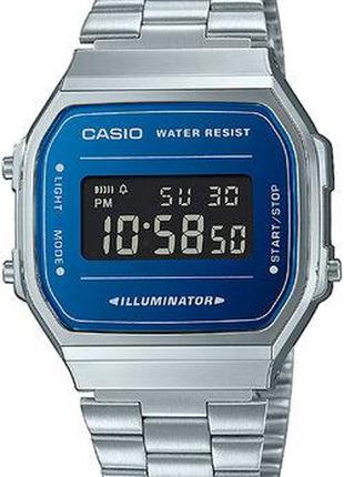 Электронные наручные часы Casio Collection A168WEM-2BEF со ста...