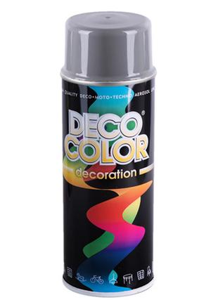 Deco Color Фарба аероз. 400ml Decoration/сiрий