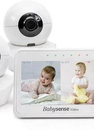 BabySense V43 - видеоняня с монитором камеры 4,3 дюйма 2 камер...