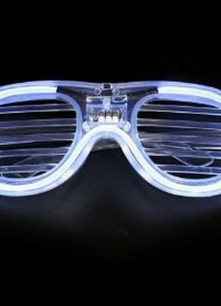 Светодиодные очки с подсветкой LED