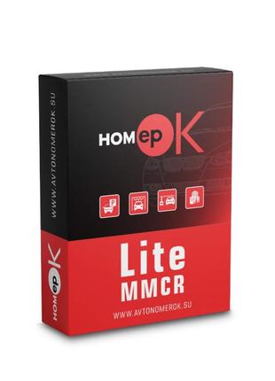 ПЗ для розпізнавання автономерів HOMEPOK Lite MMCR 4 канали