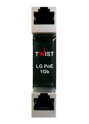 Пристрій для грозозахисту F-F Twist LG-PОE-1Gb-2U
