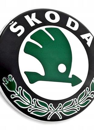 Емблема логотип Skoda 88 мм