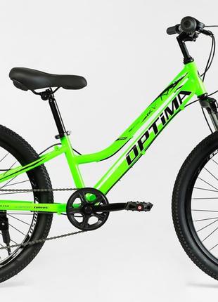 Велосипед Спортивний Corso «Optima» 24" TM-24326