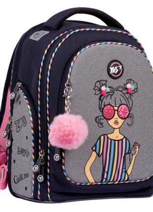 Стильный школьный рюкзак YES S-84 Girls style
