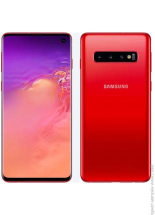 Смартфон Samsung Galaxy S10+ (SM-G975U) 128gb 1sim Red, 12+16/...