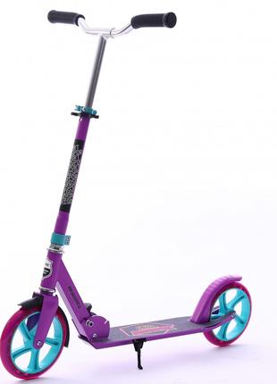 Самокат CREED фиолет, колеса 200мм EX-1723