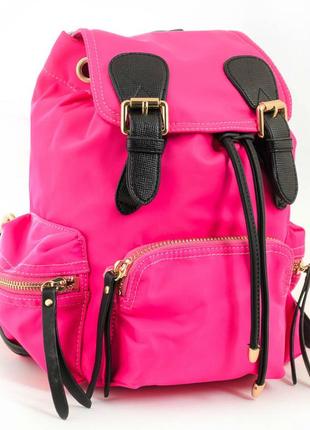 Сумка-рюкзак "YES" 554426 яскраво-рожевий