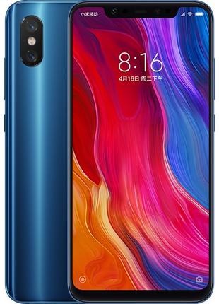 Смартфон Xiaomi Mi 8 6/128GB Blue Global Rom