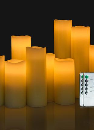 OSHINE Flameless Candles Battery Operated Candle - Набор из 9 ...