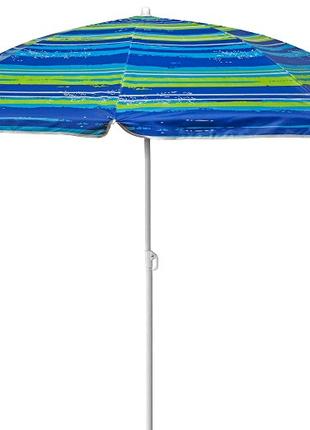 Зонт пляжный с наклоном TE-018 1.8 м полосатый Time Eco 482021...