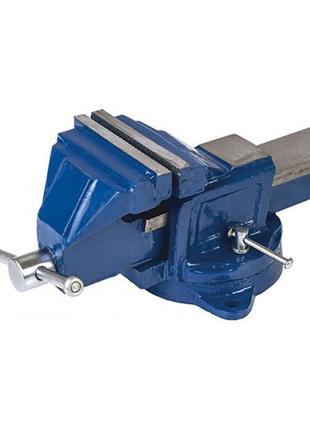 Тиски слесарные поворотные синие 80 мм MIOL 36-100 36-100