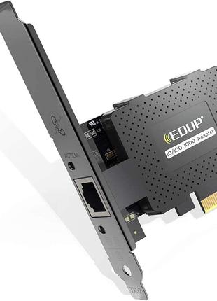 Карта адаптер EDUP Gigabit Ethernet PCI Express PCI-E 10/100/1000