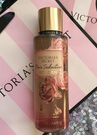 Мист спрей victoria’s secret pure seduction golden виктория си...