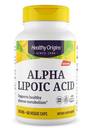 Натуральная добавка Healthy Origins Alpha Lipoic Acid 300 mg, ...