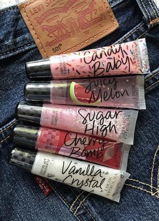 Блиск для губ victoria’s secret lip gloss melon сandy cherry c...